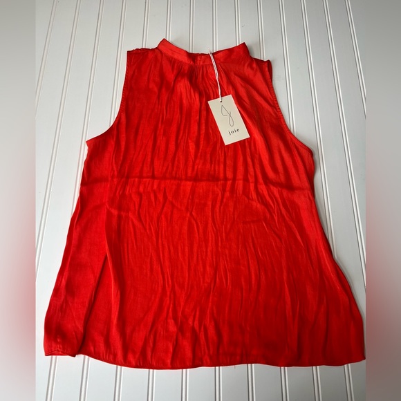 Joie Tops - Joie Silky Sleeveless Top Blouse Orange Medium NEW